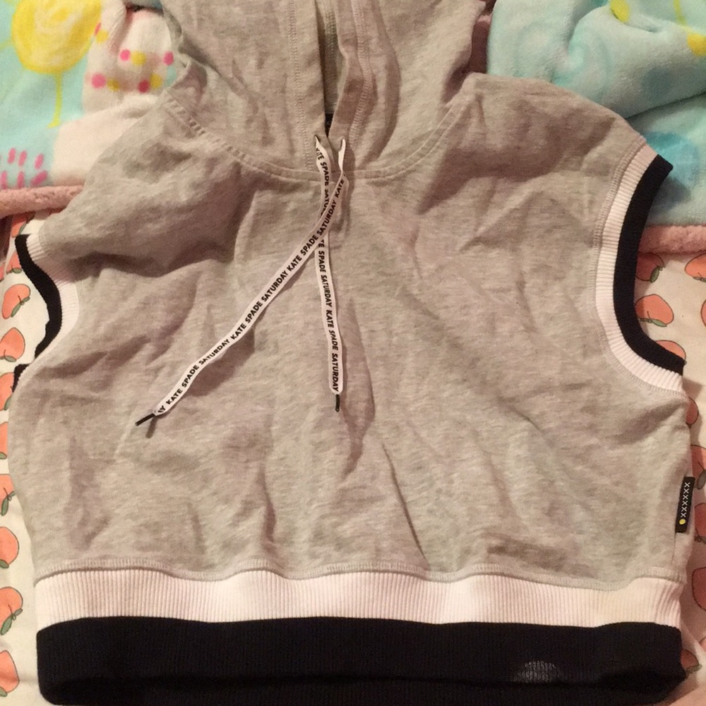 Kate spade Saturday sleeveless hoodie